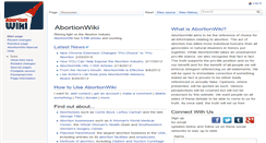 Desktop Screenshot of abortionwiki.org